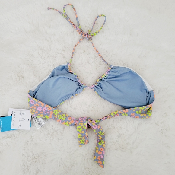 🐠O'NEILL BEATRIZ DITSY BIKINI TOP SIZE M - Picture 9 of 10